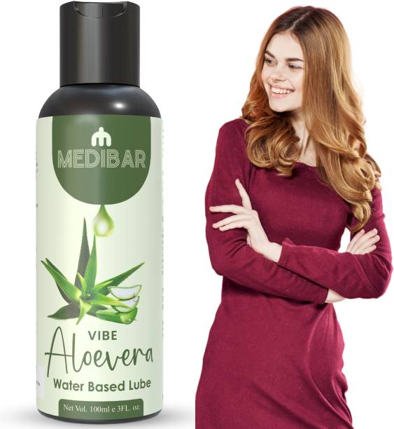 medibar Lube - Aloe Vera Flavored Water-Based massage Gel For Men Women Lubricant