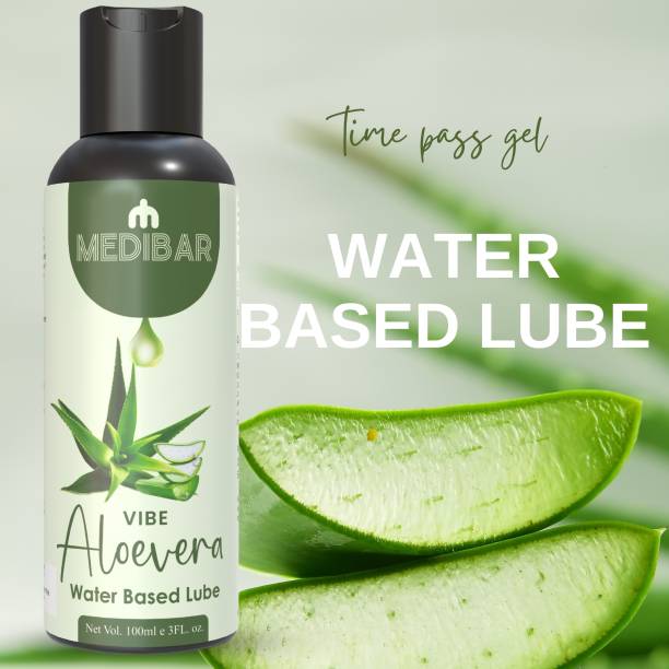medibar Personal Lube Aloe Vera Gel | Water based lube | Compatible with condoms Lube Lubricant