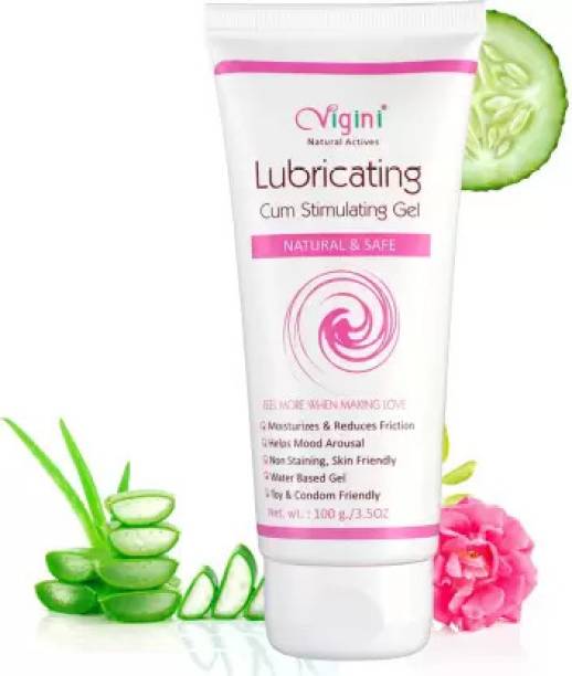 Vigini Massage Lubricant Lube Gel Women Long Time Water Base Gel No Silicone Paraben Lubricant