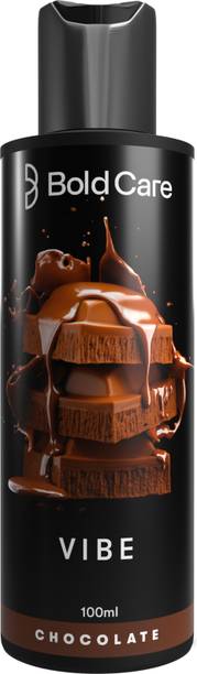 Bold Care Chocolate Flavoured Intimate Lube & Massage Gel - Water Based Formula - No Parabens - No Silicone - Long lasting - Easy on the skin - Edible - 100 ml Lubricant
