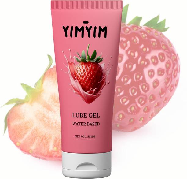 Yim Yim Strawberry Lube for Smooth, Lasting Intimate Experiences Lubricant