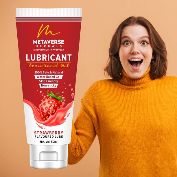 METAVERSE Strawberry Intimacy Enhancer Silky Glide for Romantic Evening Lubricant