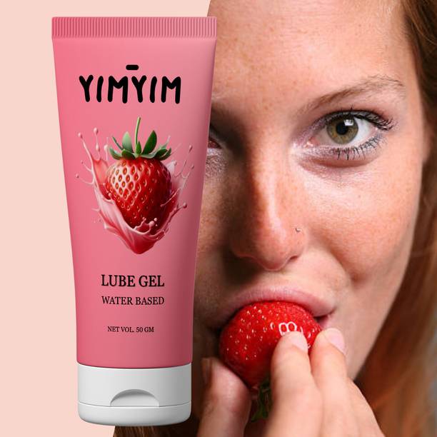 Yim Yim Strawberry Flavored Intimate Gel – Smooth, Hydrating, & pH-Balanced Lubricant