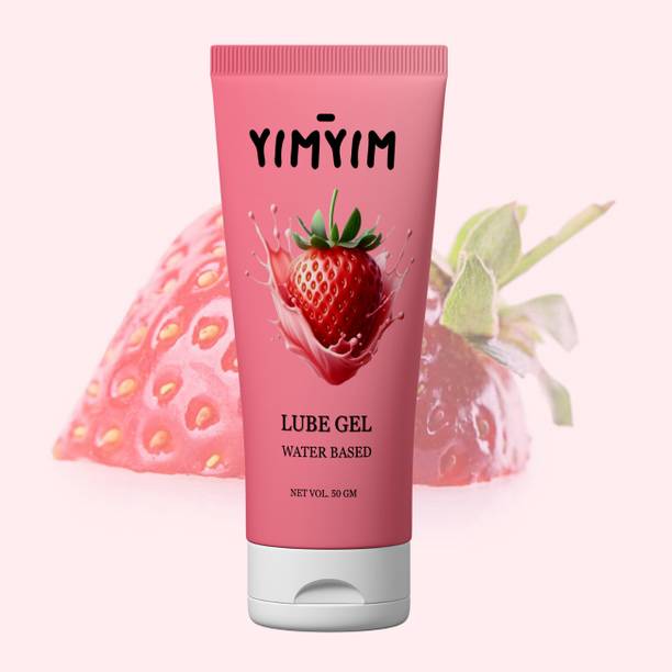 Yim Yim Long-Lasting Strawberry Glide Gel – Smooth and Sweet for Couples Time Lubricant