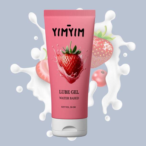 Yim Yim Flavored Intimacy Gel – Strawberry Lube for Sensual, Smooth, Lasting Play Lubricant