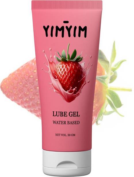 Yim Yim Strawberry Flavored Lube – Smooth Intimate Gel for Romantic Nights Lubricant