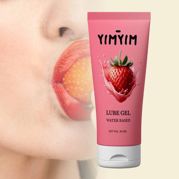Yim Yim Strawberry Sensation Lubricant – Silky, Flavored, & Safe for Couples Lubricant