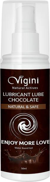Vigini Chocolate Lubrication Lube Sensual Water-Based Massage Gel Men Women Wellness Lubricant