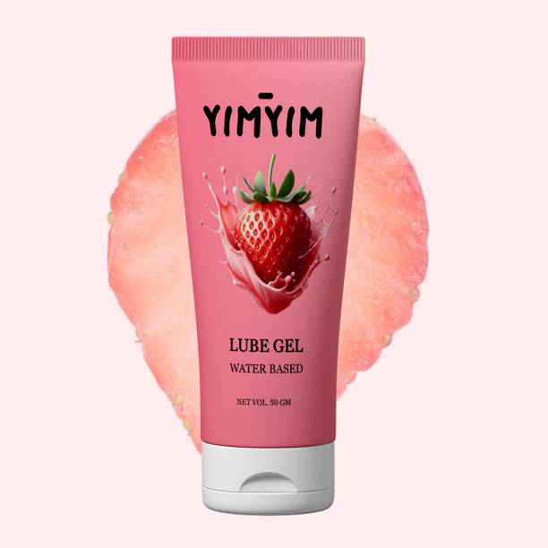 Yim Yim Strawberry Pleasure Gel – Soft, Sweet & Kissable Formula for Couples Lubricant