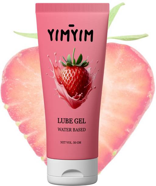 Yim Yim Smooth Pleasure Strawberry Lube Gel for Oral & Intimate Play Lubricant