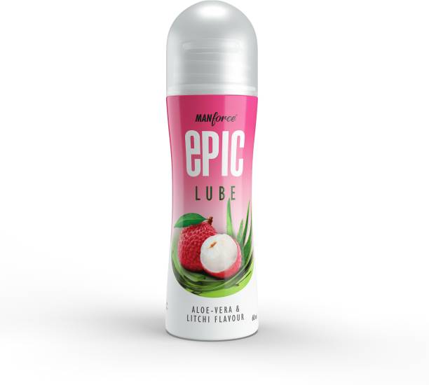 Manforce Epic Epic Water Based Aloe-vera & Litchi Flavour Lubricant