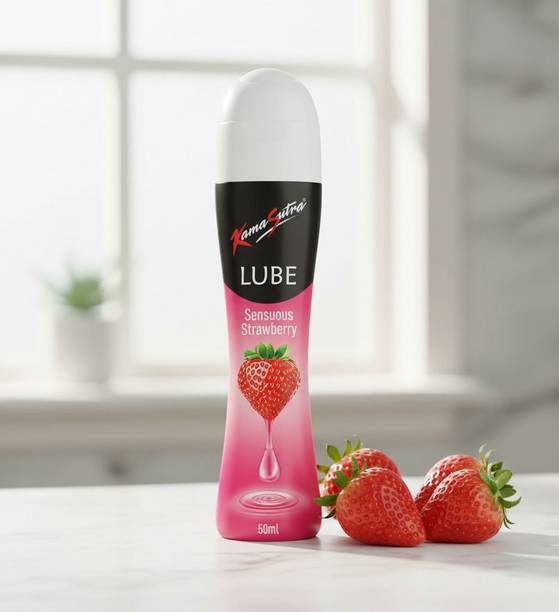 Kamasutra Strawberry Personal Lubricant - 50 ml-c Lubricant