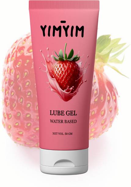 Yim Yim Smooth Strawberry Lube Gel – Long-Lasting Lubrication for Couples Lubricant