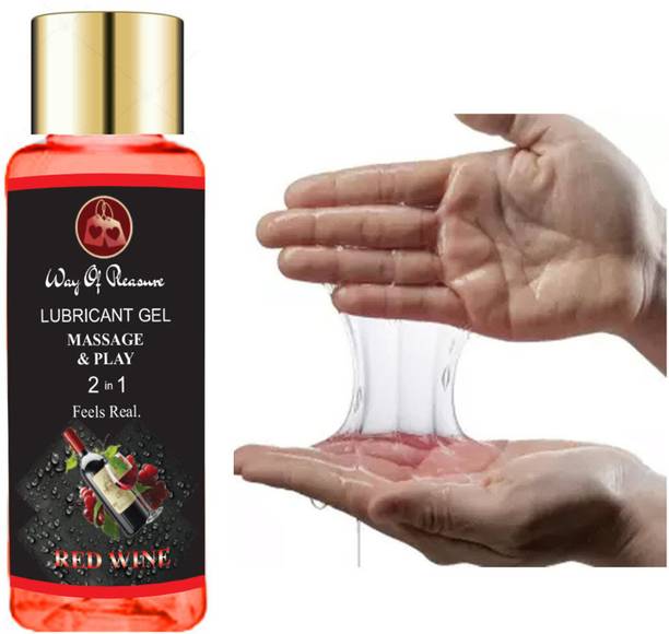 Way Of Pleasure RedWine Flavoured Lubricant Non Sticky Gel 50ml Lubricant