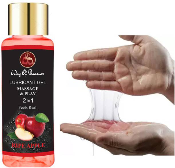 Way Of Pleasure Ripe Apple Flavoured Lubricant Non Sticky Gel 50ml Lubricant