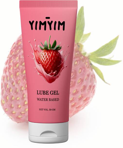Yim Yim Strawberry Tempting Lube – Silky, Safe for Toys, pH-Balanced Lubricant