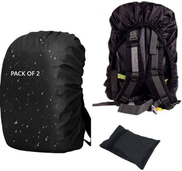 TRUJVE Waterproof Rain Cover for Rucksack Backpack Bag, Suitable Bags Cover Camping Trakking Bag Two Side Adjustable Buckle and Elastic Protect from Rain Luggage Cover