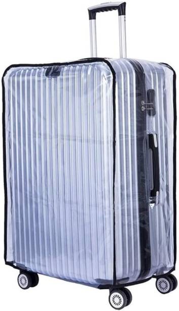 IMPEX Soft 24-inch transparent Cover for trolley bag suitcase protect dust waterproof Luggage Cover