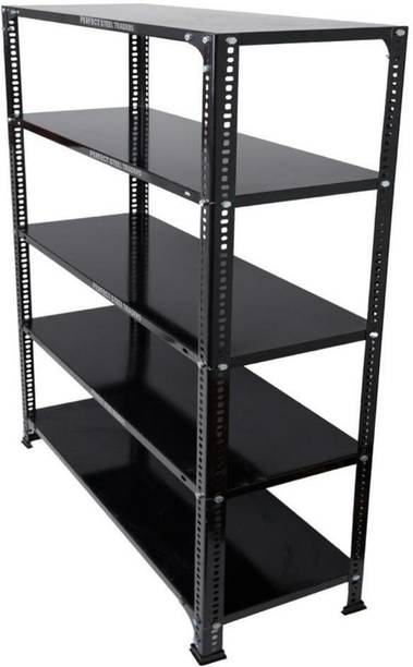 Progressive Enterprises Slotted Angle CRC Sheet 5 Shelves 24 Gauge and 16 Gauge angles Luggage Rack