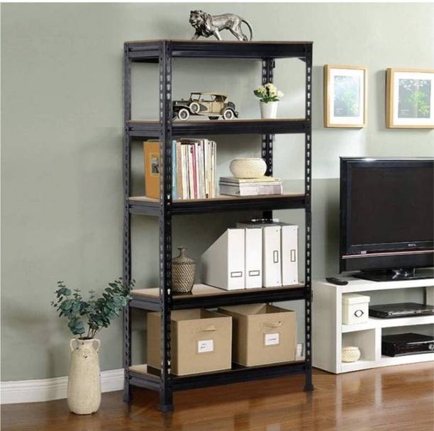 Lilac MDF Wood Adjustable 5-Shelf Unit Display Storage Rack {5 - SECTION } 5" Ft [H] X 2" Ft [L] X 1" Ft [D] Luggage Rack