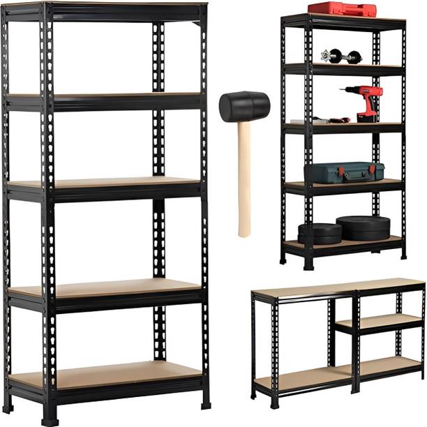 GUJJU BAZAR Heavy Duty black Storage rack Luggage Rack