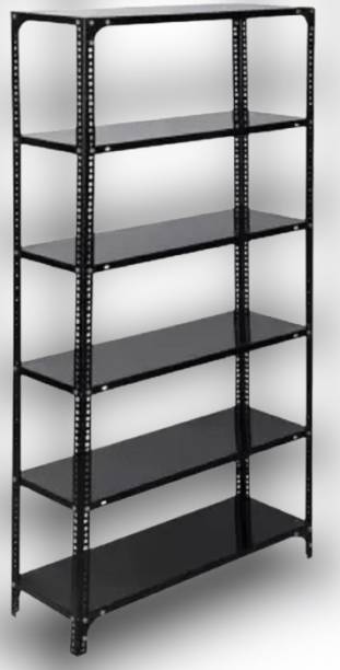 Perfect Steel Traders Slotted Angle 6 Shelves Multipurpose Powder Coating Luggage Rack