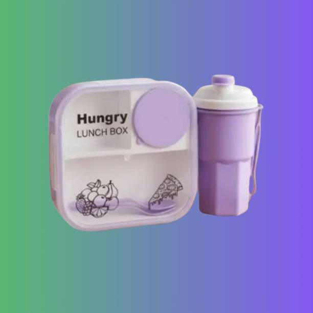 jamaind tiffin box for office , hungry lunch box-1pcs-a33 3 Containers Plastic School Lunch Box