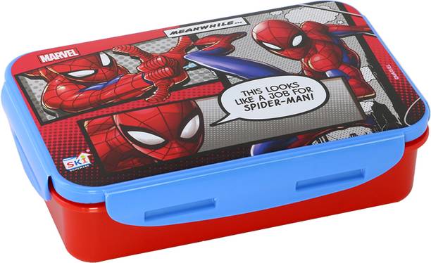 SKI Marvel Spiderman 3- Lock & Seal 800 - 2 Containers Lunch Box