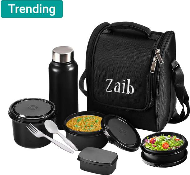 Zaib Classo pro office lunch box 3 Containers Lunch Box