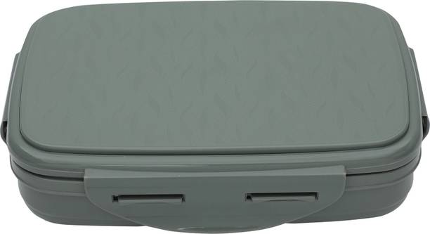 JAYPEE 360 Insulated Sr. Wave Steel 2 Containers Stainless Steel School Lunch Box