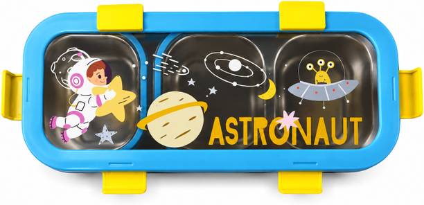 Trariti TRT-ASTRO-1400-PB 1 Containers Plastic, Stainless Steel School Lunch Box
