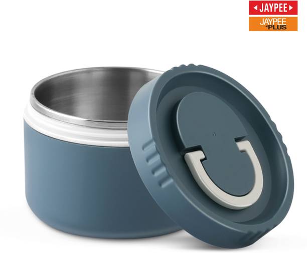 Jaypee Plus Stainless Steel Snackpac Insulated Lunch Box for Salad Nachos Porridge Cookies 1 Containers Stainless Steel Office Lunch Box