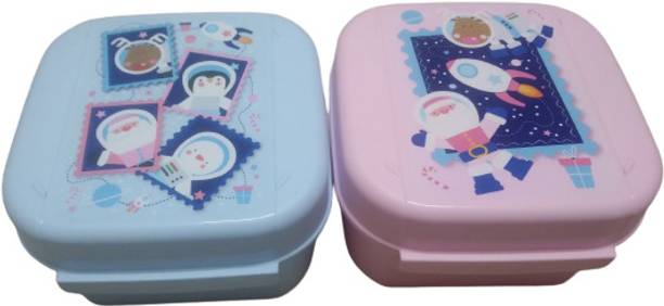 TUPPERWARE 450 ml container 2 Containers Lunch Box