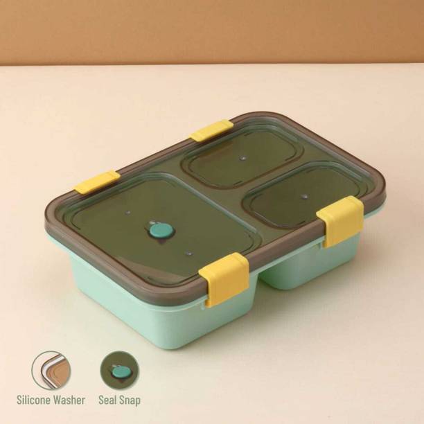 ROKAD JUNGLEBITE 1 Containers Plastic School Lunch Box