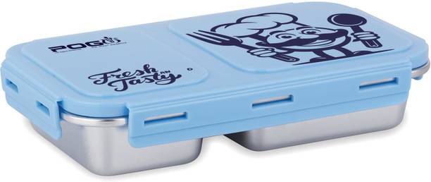 POGON Stainless Steel Lunch Box for Kids, School Tiffin Box 1 Containers Stainless Steel School Lunch Box