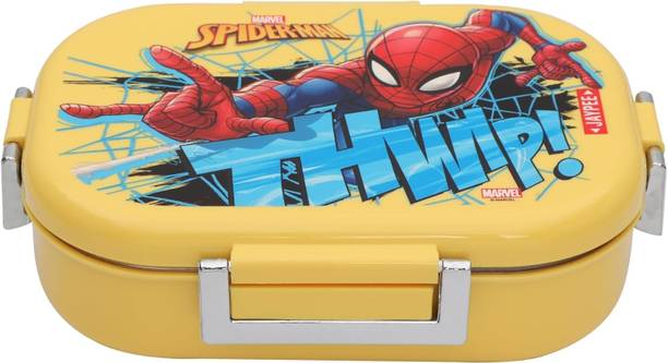 JAYPEE TOPSTEEL TOPSTEEL 2 Containers Stainless Steel, Silicone, Plastic School Lunch Box