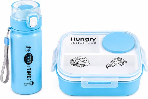 nevora Airtight Food Storage Containers Set with Spoon & Fork 1 Containers Plast