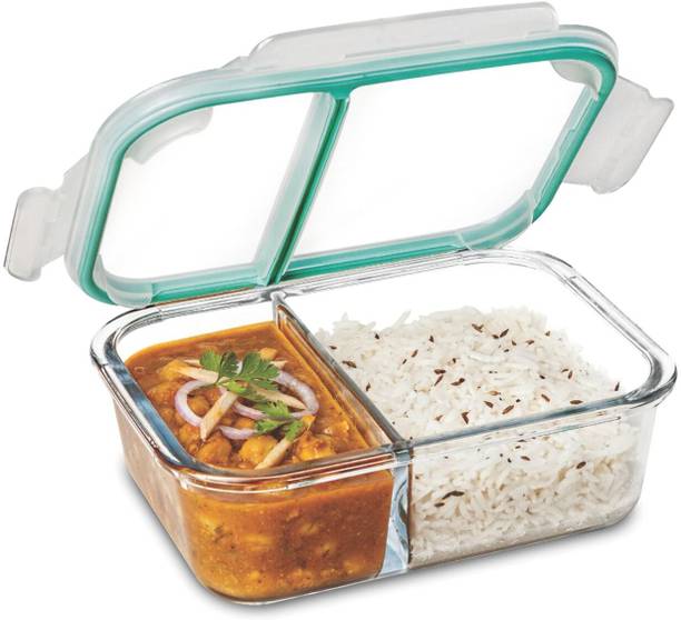 Signoraware Slim glass lunch box, 1 Ltr 1 Containers Glass Office Lunch Box