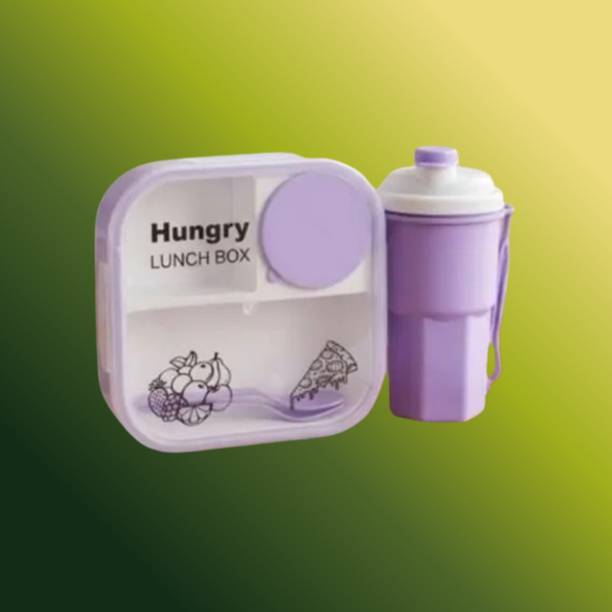 GARUDAFLY tiffin box for office , hungry lunch box-1pcs-a29 3 Containers Plastic School Lunch Box