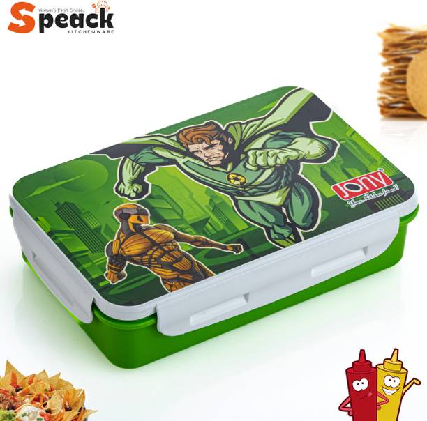 SPEACK air tight 2 Containers Lunch Box