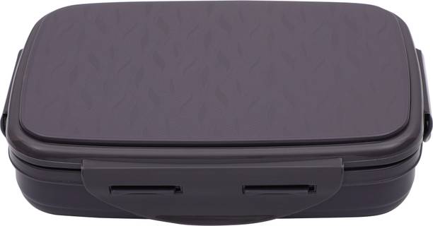 JAYPEE 360 ° Insulated Sr. Wave Steel 2 Containers Stainless Steel School Lunch Box