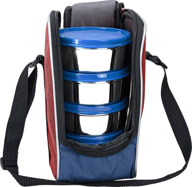Zillara tiffin | box |Air tight | lunch box| for kids Steel | tiffin 01-ZL 4 Containers Lunch Box