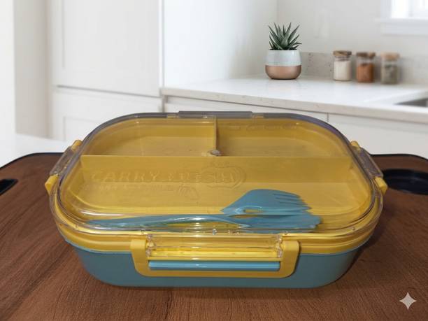 Sovona enterprises S7001 2 Containers Plastic School Lunch Box