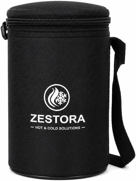 Zestora 1350 ML Stainless Steel Lunch Box Set with 3 Containers (3 x 450 ML) 3 C