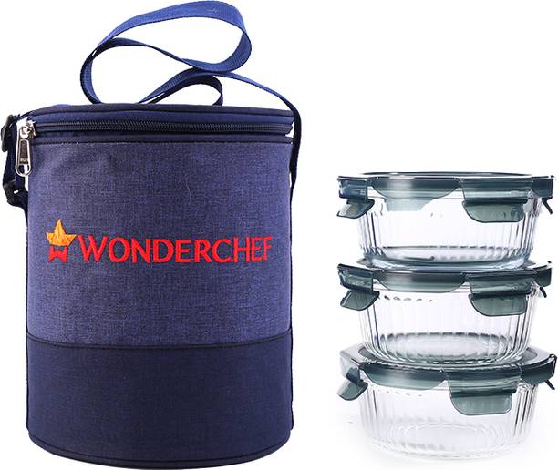 WONDERCHEF Verona Lunch Bag with 3 Containers Lunch Box