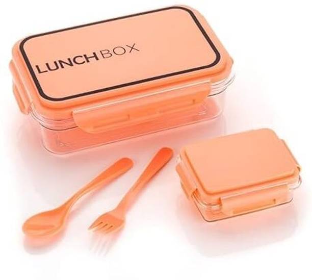 SONA GALLERY Tiffin Lunch Box for Adults and Kids with fork and spoon 1 Containers Lunch Box