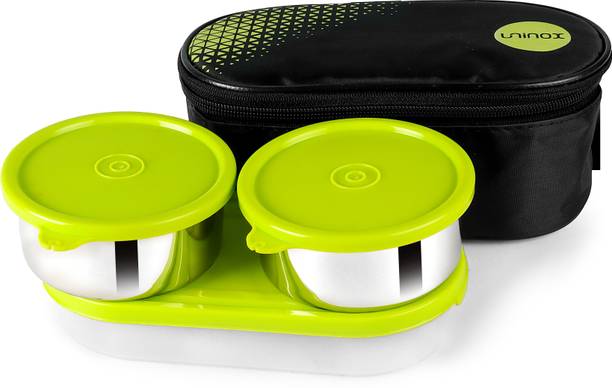 UNINOX SL Steel Lunch box_UN16 2 Containers Lunch Box