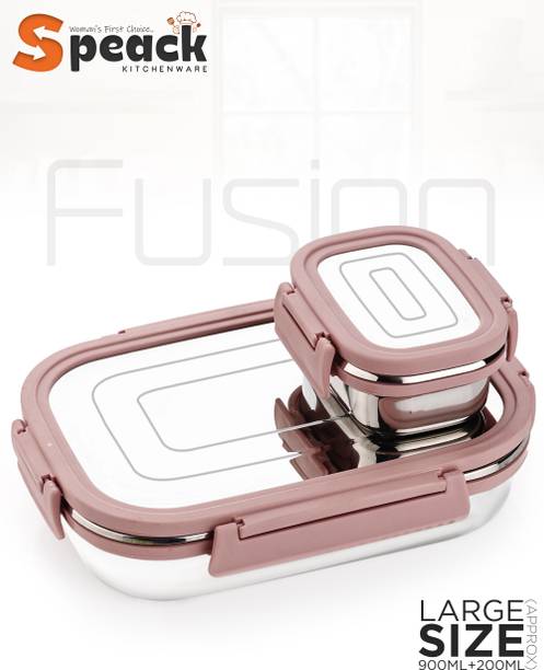 SPEACK Kid 2 Containers Lunch Box