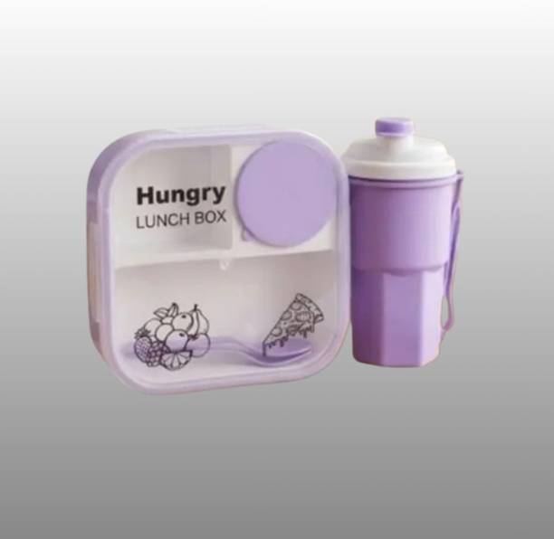GARUDAFLY tiffin box for office , hungry lunch box-1pcs-a01 3 Containers Plastic School Lunch Box