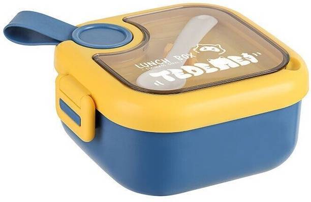 टेडेमी 6126 2 Compartment Stainless Steel Spill proof lunch box 2 कंटेनर लंच बॉक्स